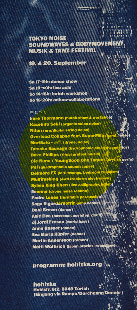 Dry Fish à Tokyo Noise/Zürich